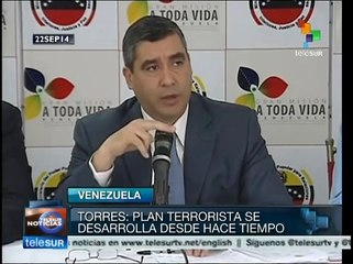 Plan terrorista incluía eliminación selectiva: Min. Torres