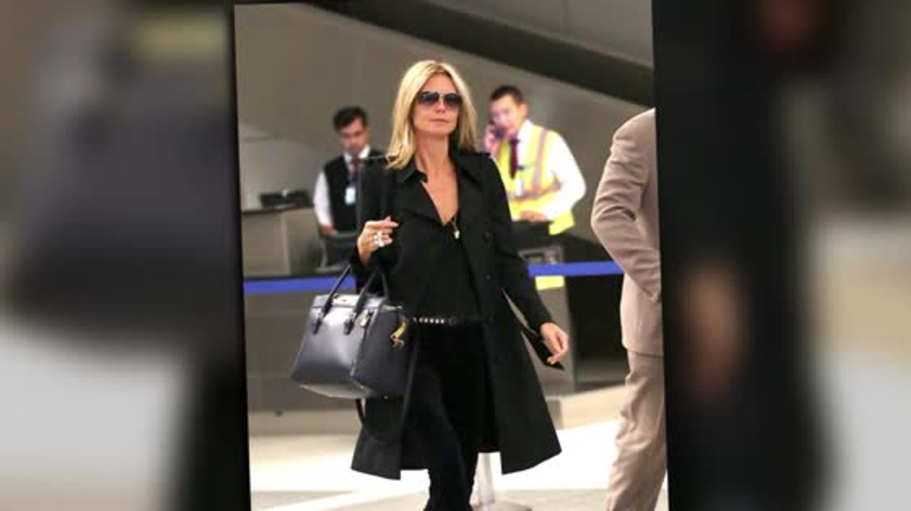 Für Heidi Klum ist jeder Tag wie eine Modenschau