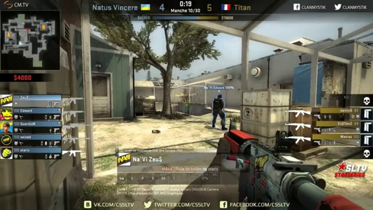 Titan vs Natus Vincere CM.TV SLTV StarSeries XI