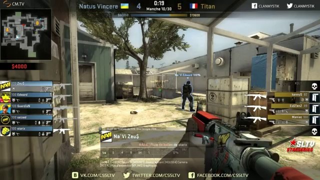 Titan vs Natus Vincere CM.TV SLTV StarSeries XI