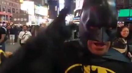 Batman Saying "Go Nawaz Go"