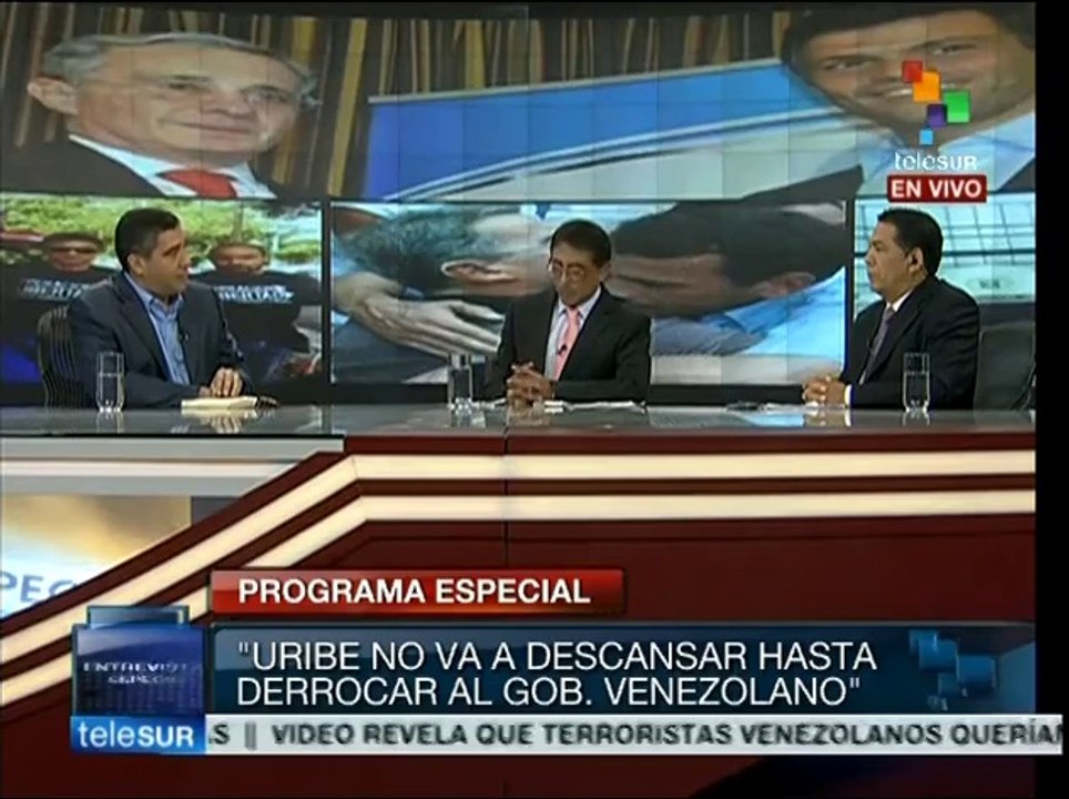 Uribe, operador de intereses que se mueven contra Venezuela: Torres