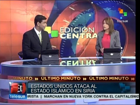 EE.UU. inicia bombardeos en Siria contra el Estado Islámico