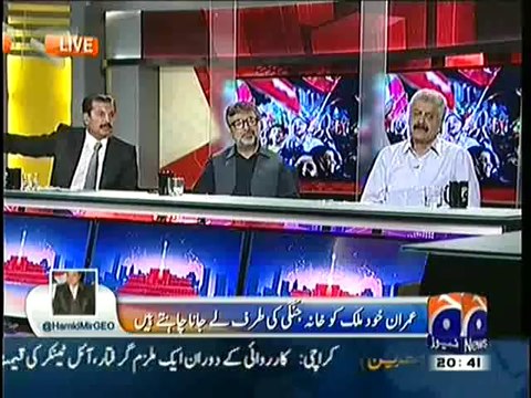Air Marshal (R) Shahid Lateef Made Hamid Mir Speechless in a Live Show