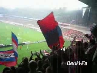 Supporters of PSG and Sochaux