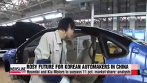 Hyundai-Kia Motors to reach record market share in China in 9 years