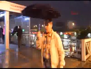 İstanbul'da yağmur etkili oluyor