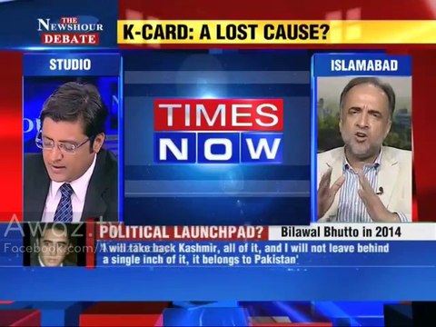 Qamar Zaman Kaira left the debate with Arnab Goswami after his Misbehaving and Unethical way of asking questions.