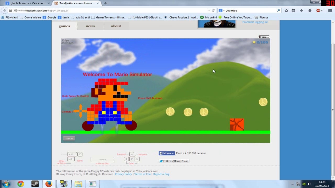 HAPPY  wheels gameplay #4