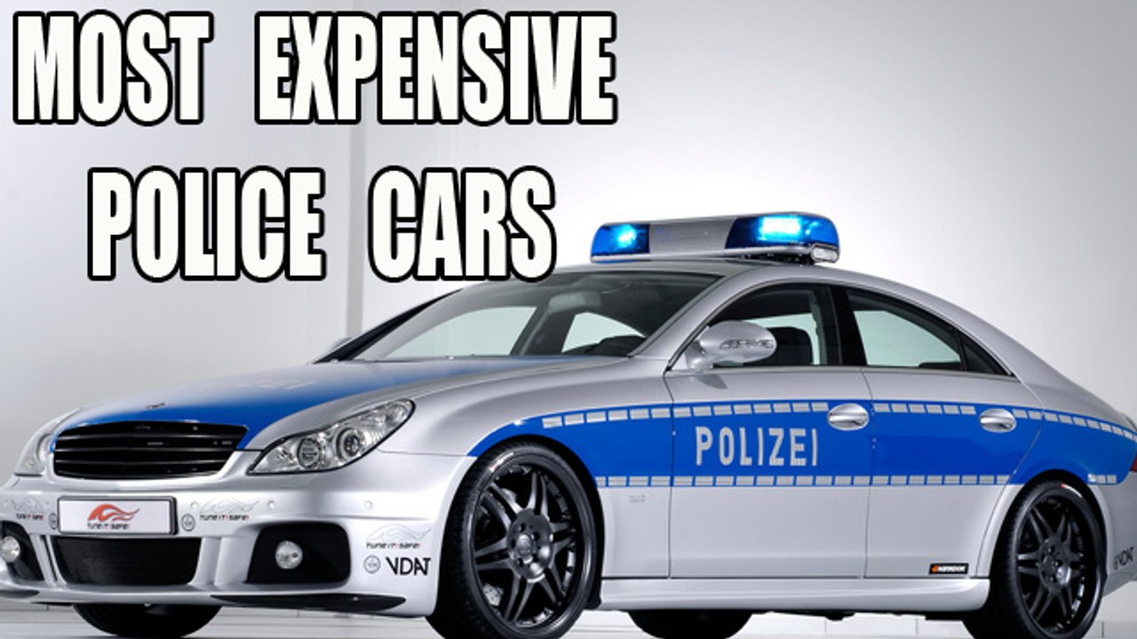 Most Expensive Police Cars Around The World | Part 2