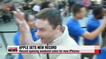 Apple's iPhone 6 series set new sales records