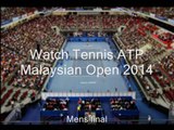 watch the ATP Malaysian Open 2014 tennis live streaming