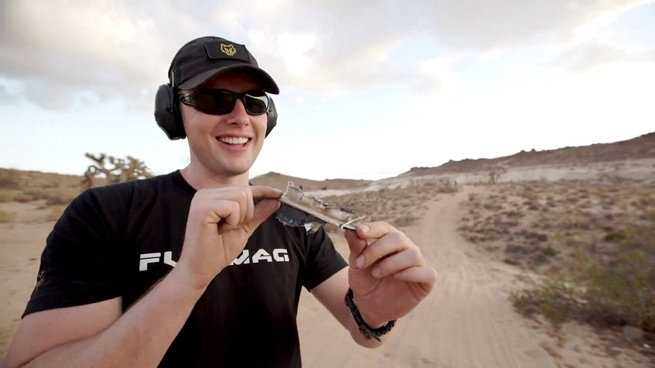 iPhone 6 Plus vs Sniper riffle 50 Cal gun