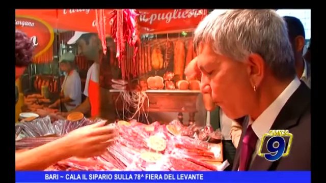 BARI | Cala il sipario sulla 78^ Fiera del Levante