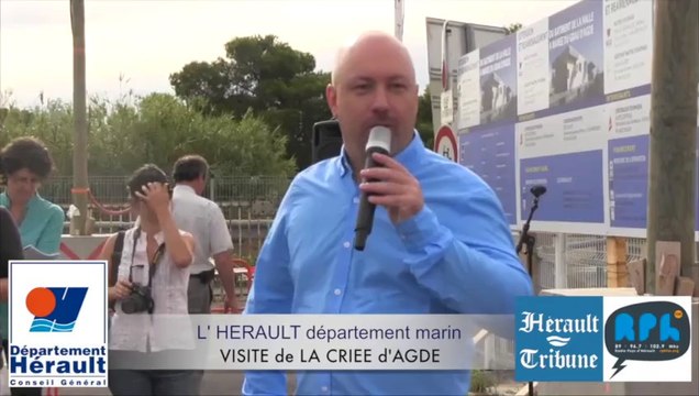 AGDE - 2014 - L’Hérault, département marin ! Visite de la criée du Grau d’Agde