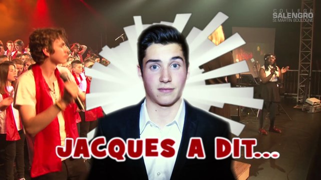 CONCERT Jacques a dit , Collège Salengro (St Martin Boulogne) & Daunou (Boulogne sur mer), 6 juin 2014 - Académie de LILLE