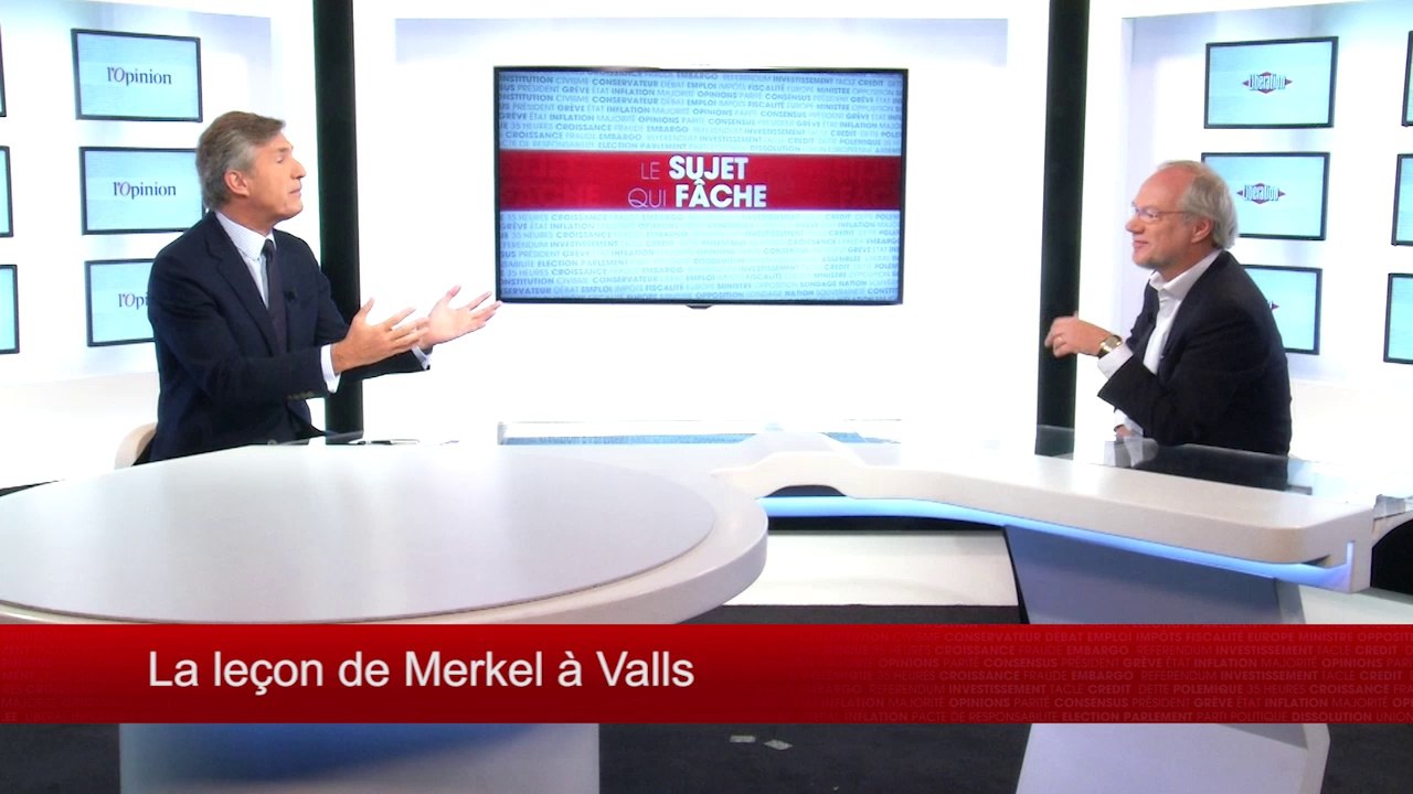 Le sujet qui fâche : «La politique allemande v...