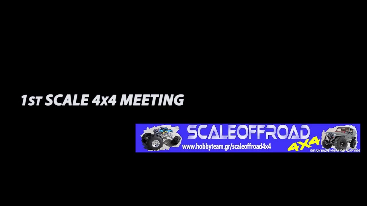 1st SCALE 4x4 MEETING Athens Greece