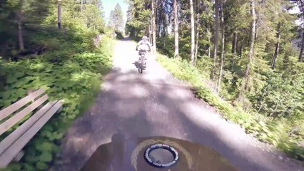 2014: First full ride on Gotschna Freeride Davos Klosters