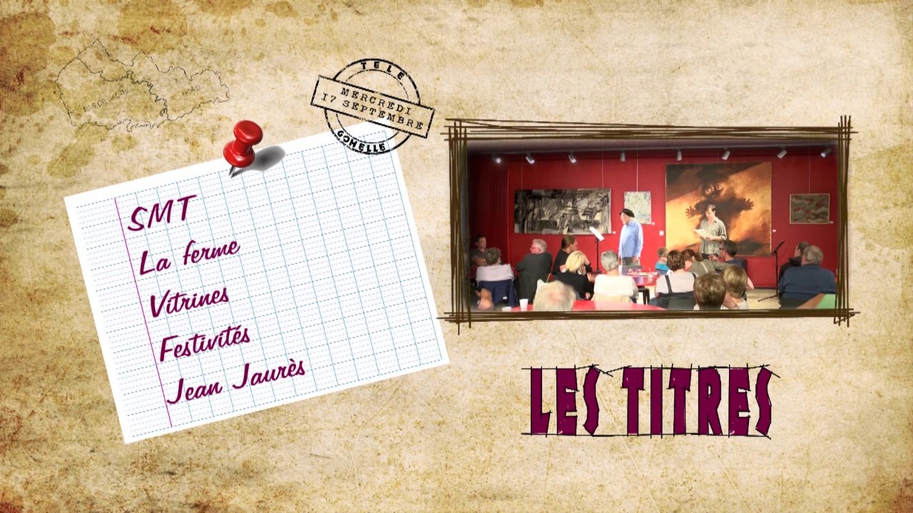 Journal du mercredi 17 septembre télé gohelle