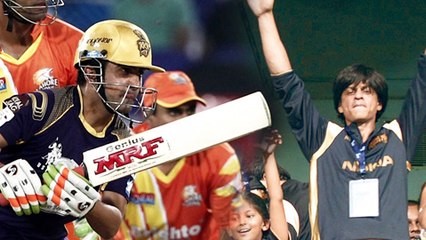 Shahrukh Khan's Kolkata Knight Riders BEATS Lahore Lions ! | Champions League Twenty20