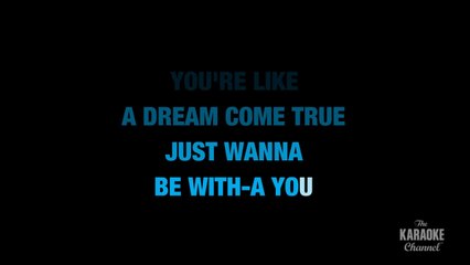 Back At One in the Style of _Brian McKnight_ karaoke video with lyrics (no lead vocal)