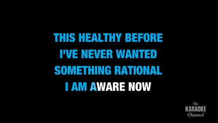 Head Over Feet in the Style of _Alanis Morissette_ karaoke with lyrics (no lead vocal)