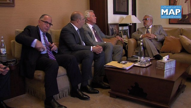 رئيس الحكومة يستقبل الرئيس المدير العام لشركة جنيرال إلكتريك