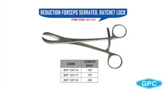 Mini Reduction Forceps (Serrated) Manufacturer