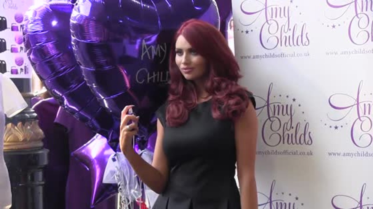 Amy Childs Launches Her New Perfume