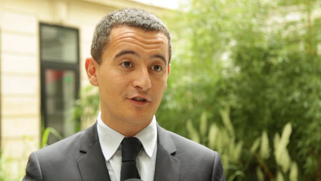 Gérald Darmanin, porte-parole de Nicolas Sarkozy