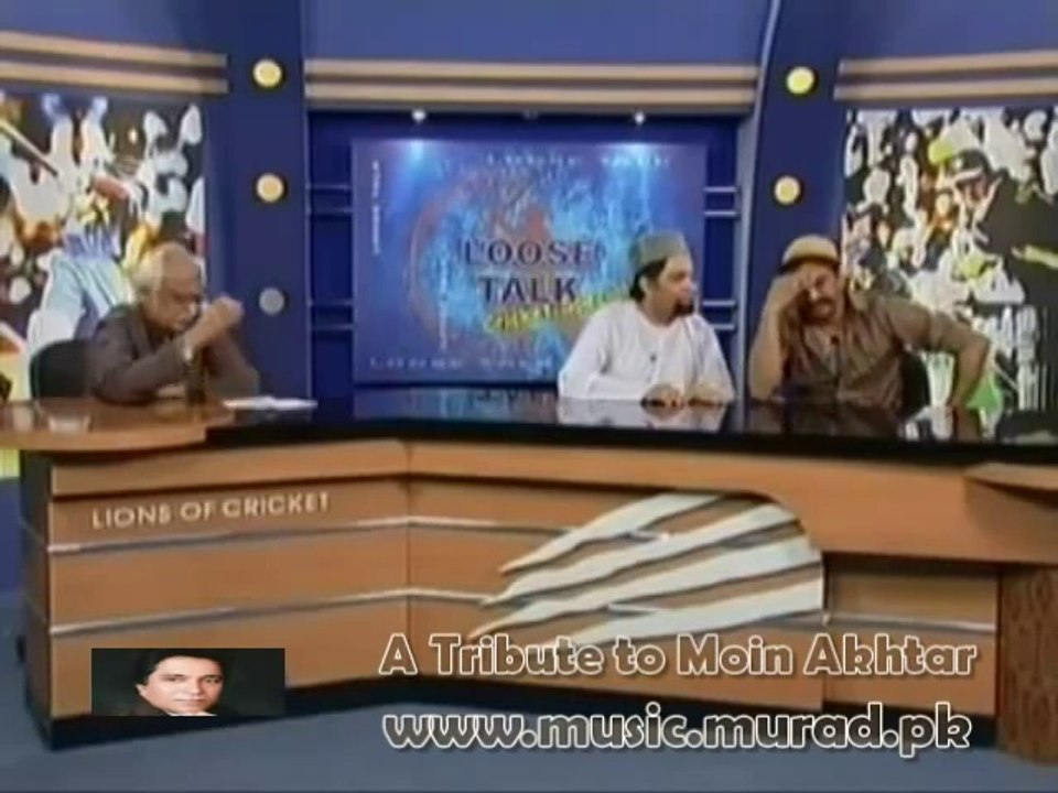 Moin Akhtar as a Dehlvi of Karachi and a Guest Dehlvi of Delhi Loose Talk 1 of 2 Anwar Maqsood