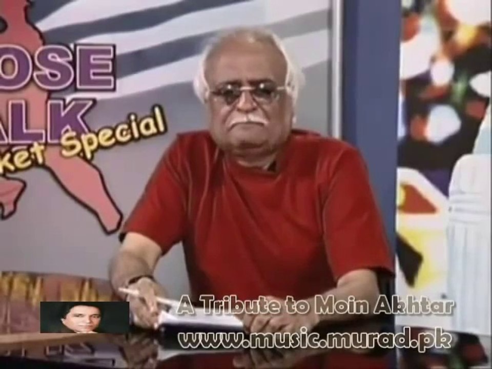 Moin Akhtar as a Pakistani Behari and a Guest Behari from India Loose Talk 1 of 2 Anwar Maqsood