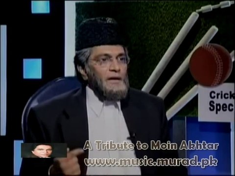 Moin Akhtar as a Retired Test Cricketer Loose Talk 2 of 2 Anwar Maqsood Moeen Akhter