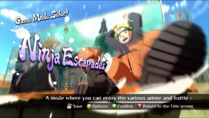 Tutorial For How To Create Save Game Data In Naruto Shippuden Ultimate Ninja Storm Revolution On The Xbox 360