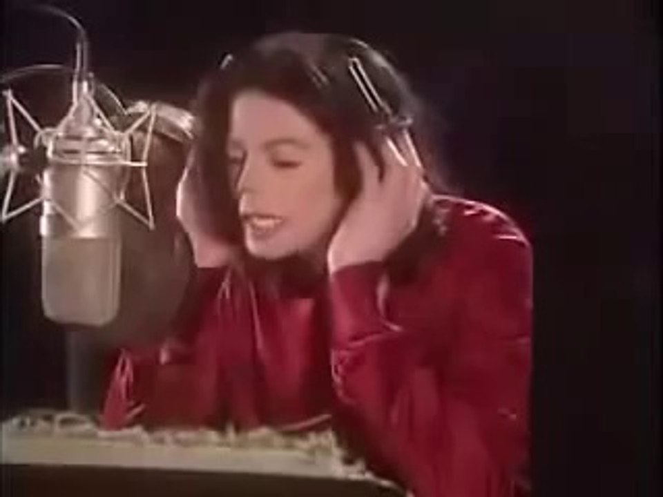 Michael Jackson  in studio What More Can I Give (Solo Version)