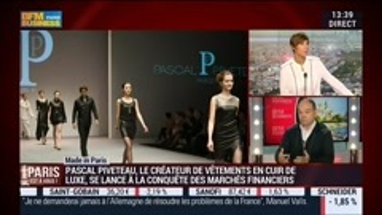 Made in Paris: Pascal Piveteau, créateur de vêtements et maroquinerie, dans Paris est à vous – 23/09