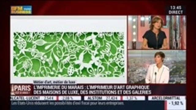 Métiers d'art, Métiers de luxe: L'imprimerie du Marais, dans Paris est à vous – 23/09
