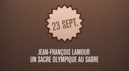 C'était le 23 septembre 1988: Lamour champion olympique de sabre