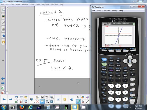 2.4 Solving Linear Inequalities 9-23-14