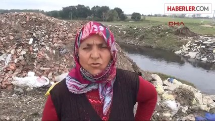 Çorlu Deresi'nin Ağır Kokusu Mahalleliyi Bezdirdi