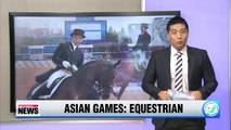 Hwang Young-shik defends equestrian gold in individual dressage