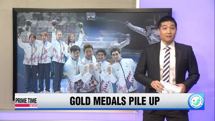 S. Korea earns two fencing team golds