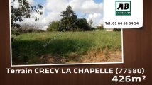 A vendre - terrain - CRECY LA CHAPELLE (77580) - 426m²