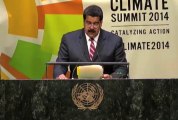 Presidente Nicolás Maduro en Cumbre Cambio Climático