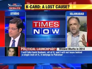 Fight Between Indian News Anchor and Qamar-ul-Zaman Qaira