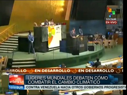 Maduro: Si queremos cambiar el clima, cambiemos el sistema