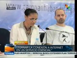 Brasil: propone candidata Marina Silva internet como servicio esencial