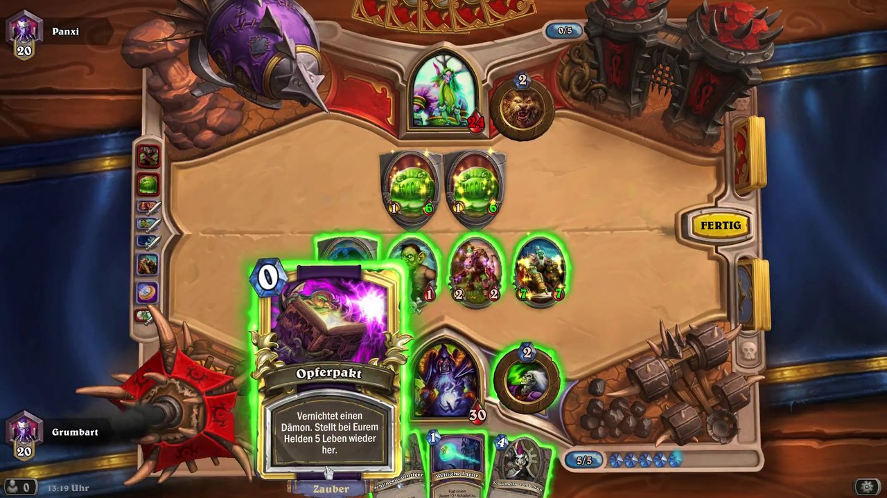 Hexenmeister vs. Druide (win)