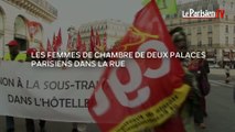Paris : les femmes de chambre de deux palaces en colère